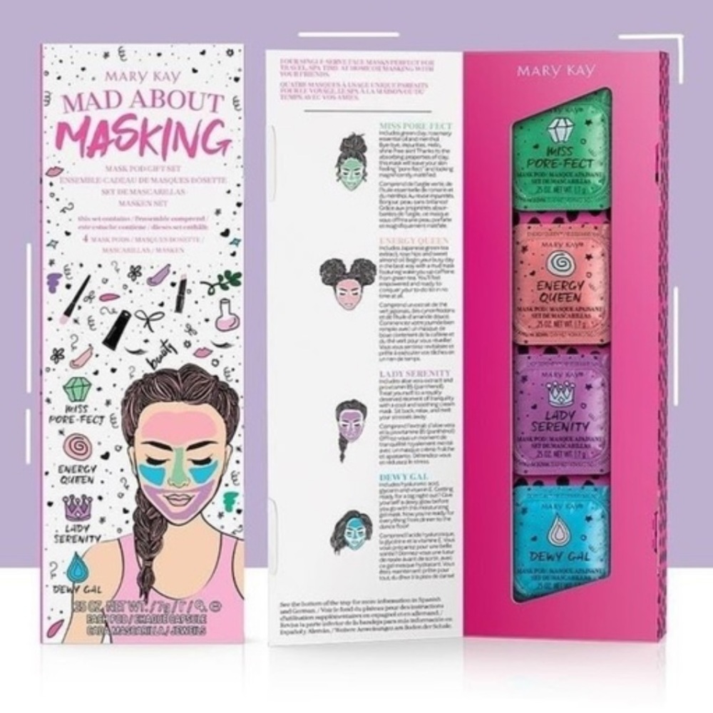 Mary Kay Mad about Masking Mask Pod gift set